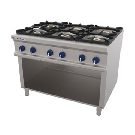 Cocinas a gas Serie 900 Gama modular y puente – REPAGAS - CG-960 LC