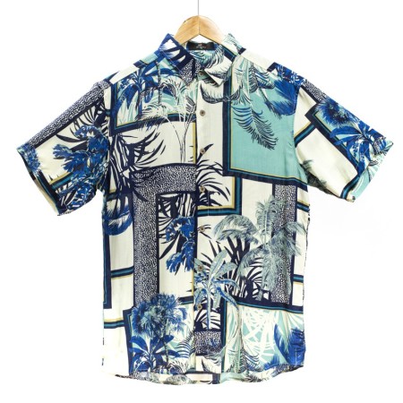 Camisa Blue Collage