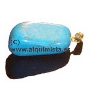 PIEDRA SIGNO COLGAR ACUARIO TURQUENITA