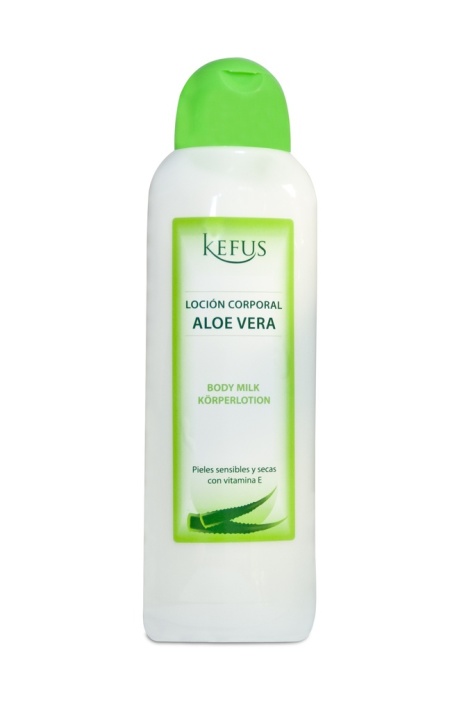 Loción Corporal Body Milk Aloe Vera Kefus (750 ml)