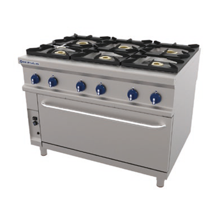 Cocinas a gas Serie 900 Gama modular y puente – REPAGAS - CG-961H LC