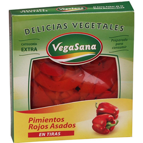 Pimientos Asados Tiras 10X300Gr Vega