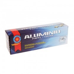 Rollo papel Aluminio 30cm, 13 micras, 2,5 kg