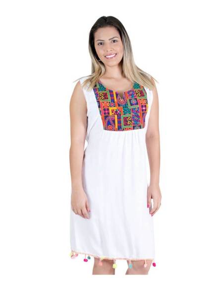 Vestido Boho - TM0S32N