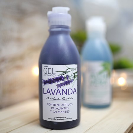 2x gel aromático lavanda