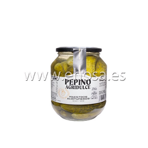 Pepino Agridulce Entero 40/60 M.Aceitune