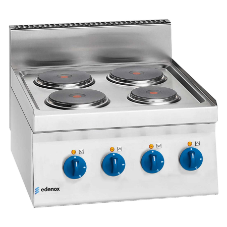 Cocina eléctrica sobremesa | EDENOX - SCE-60 E (4 Placas)