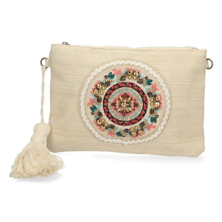 Bolso de mano Beige