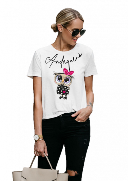 Camiseta mujer ANDAQUENO - Ref: 12165