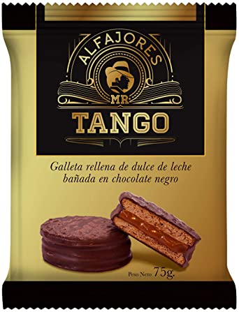 Alfajor tango chocolate (12 unidades)