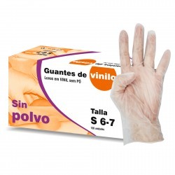 Guantes Vinilo (100 uds.) - G