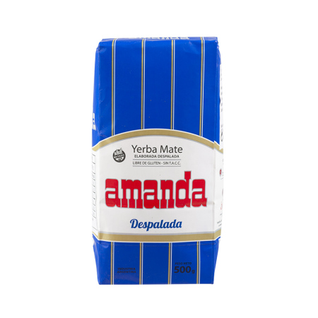 Yerba Mate Amanda sin Palo 500gr y 1 Kg