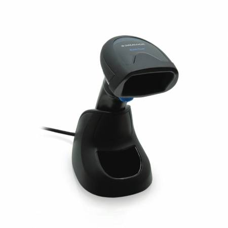 Lector de código de barras Datalogic QuickScan I QD2590, 2D, Digimarc, kit USB, soporte, negro