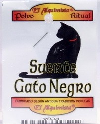 POLVO SUERTE DEL GATO NEGRO