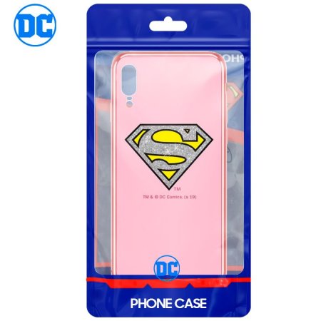 Carcasa COOL para Huawei P20 Licencia DC Glitter Superman