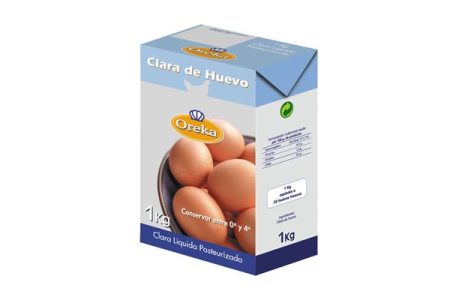 Clara de huevo líquida refrigerada