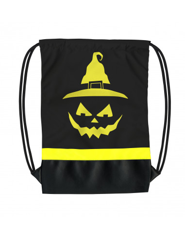 Mochila Fluor Calabaza Halloween