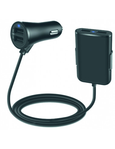 Cargador 4 USB para coche