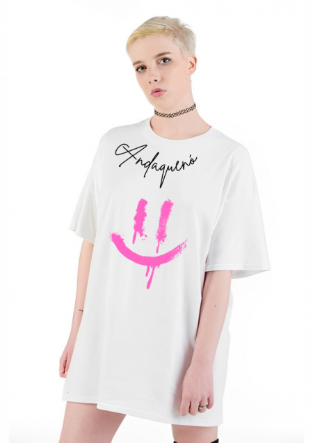 Camiseta Oversize ANDAQUENO - Ref: 15602