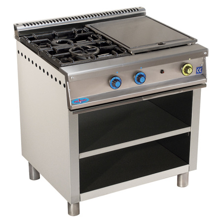 Cocina de gas industrial SERIE 750 CM 802 EP