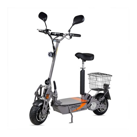 Patinete eléctrico matriculable 1000W o 1800W con asiento Spirit