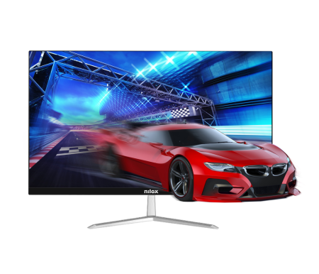 Monitor led 24pulgadas nilox nxm24fhd752 ips - va - hdmi - dp - vga - 75hz - 4ms - vesa 75 x 75