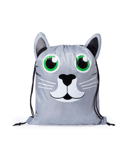 MOCHILA POLIESTER GATO