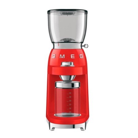 Molinillo De Café Eléctrico Rojo Smeg