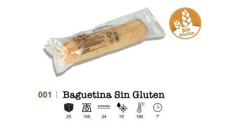 Baguetina Sin Gluten