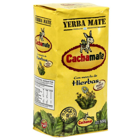 Yerba Mate Cachamate Amarilla 500gr