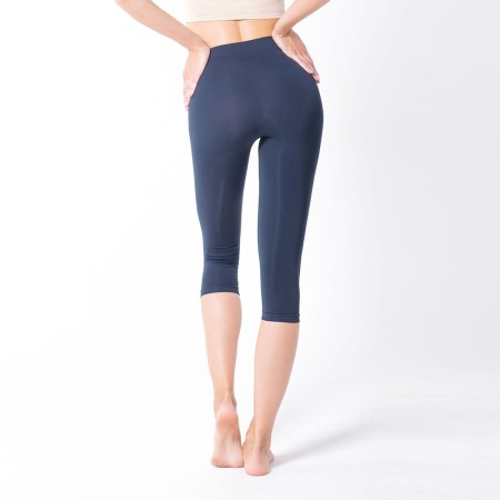 Legging capri push up  160 den con fibra Emana, Lena-Marino-XL (48-54)