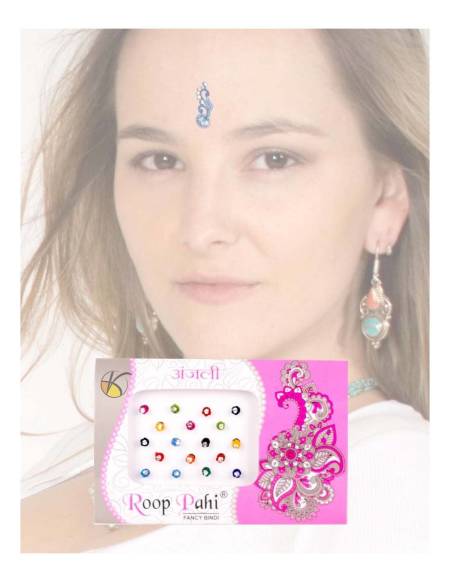 Bindi de Nariz Flor Color - SBN0001C