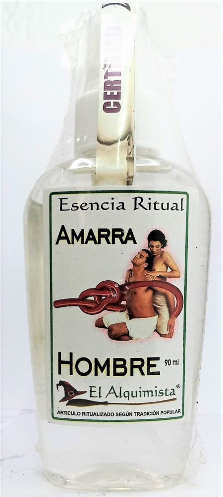 Esencia Ritual Tipo COLONIA AMARRA HOMBRE, lista para usar