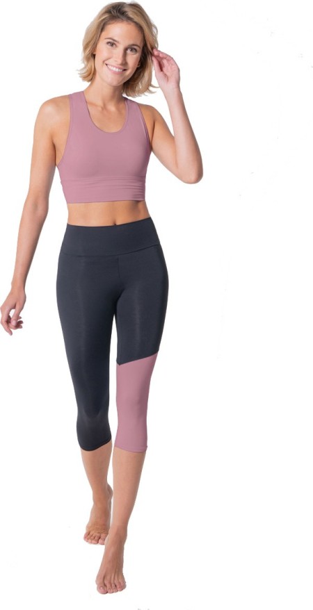 Legging deportivo, Bakasana-Rosa-M/L (40-44)