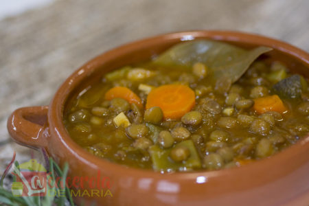 Lentejas con chorizo manchego