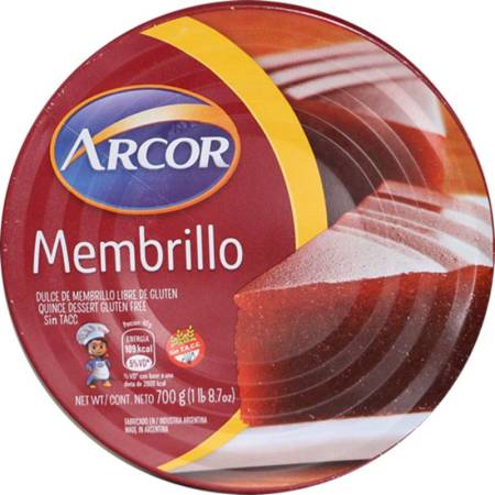 Dulce de Membrillo Arcor / Dulcor 700g