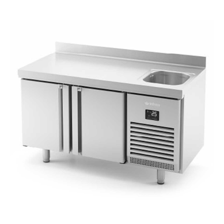 Mesa refrigerada con fregadero Serie 600 – INFRICO - BMPPF 1500 II