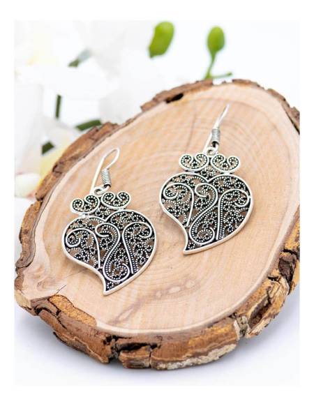 Pendientes Corazon - SPE0046