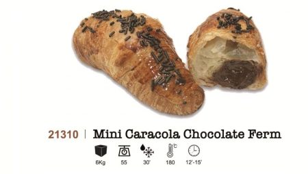 Mini Caracola Chocolate Ferm