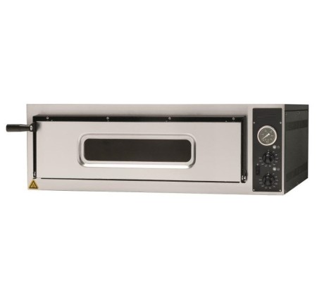 Horno Pizza Eléctrico capacidad 4 pizzas diámetro 35 cm