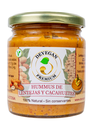 Hummus de Lentejas y Cacahuetes 235g