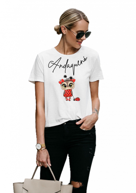 Camiseta mujer ANDAQUENO - Ref: 12329