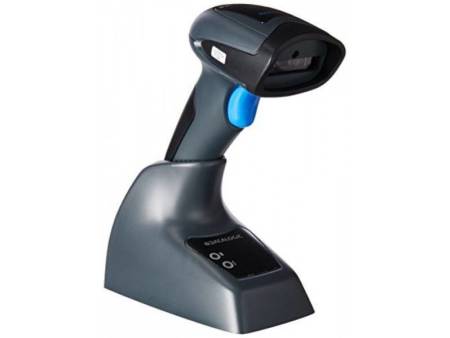 Lector de códigos de barras Datalogic QuickScan QM2131, 1D, USB, bateria, base, negro