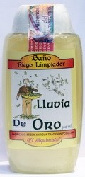 BAÑO LLUVIA DE ORO ( riego limpiador, despojo)