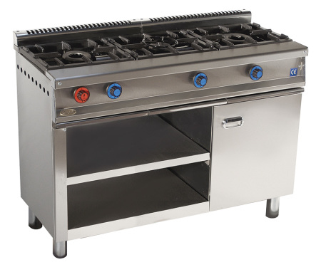 Cocina de gas industrial SERIE 550 CM 613 E