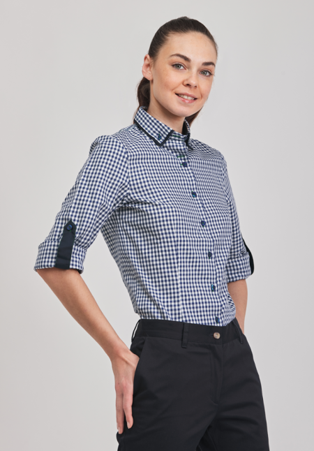 Camisa Mujer M/L Vichy