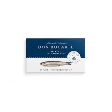 Anchoas Don Bocarte - Caja 12 uds (Octavillo Estuchado 48g-7F) 