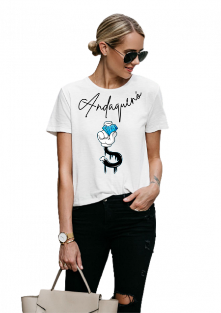 Camiseta mujer ANDAQUENO - Ref: 9980