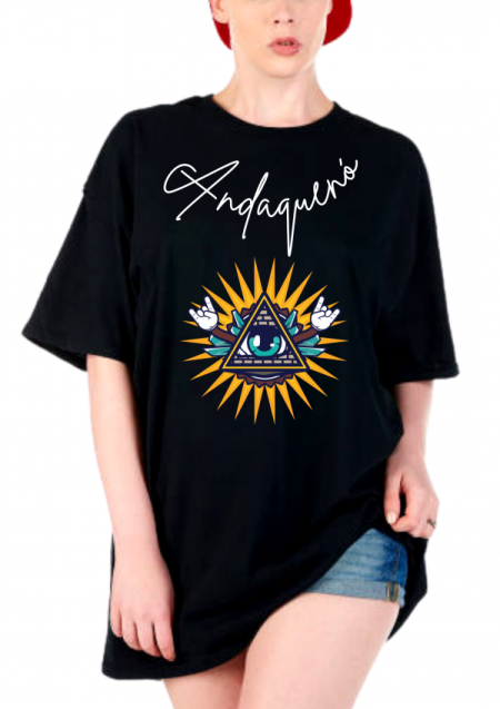 Camiseta Oversize ANDAQUENO - Ref: 8913