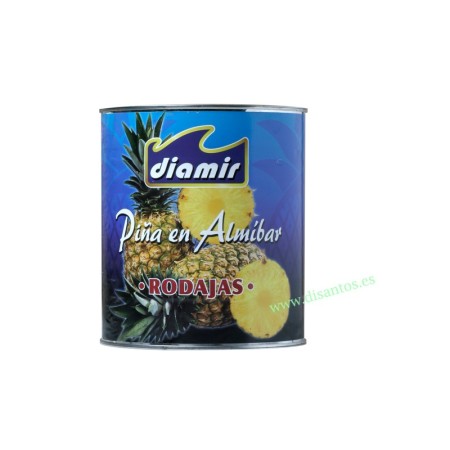 PIÑA EN ALMIBAR 3KG DIAMIR R-5043